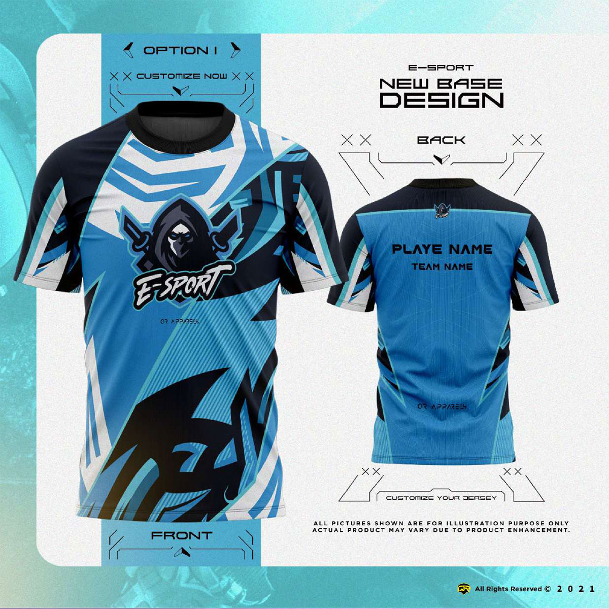 Esports series jersey